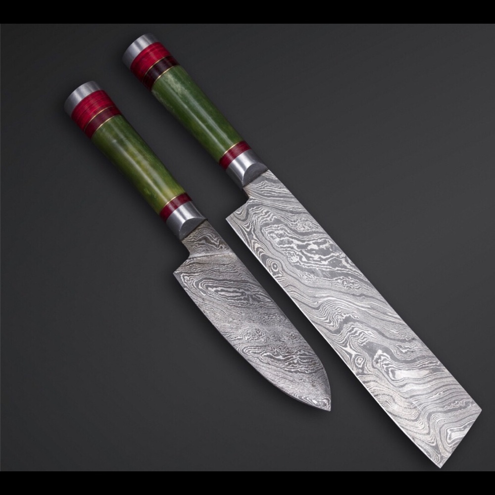 Damascus knife